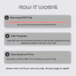 Wedding Card Instruction