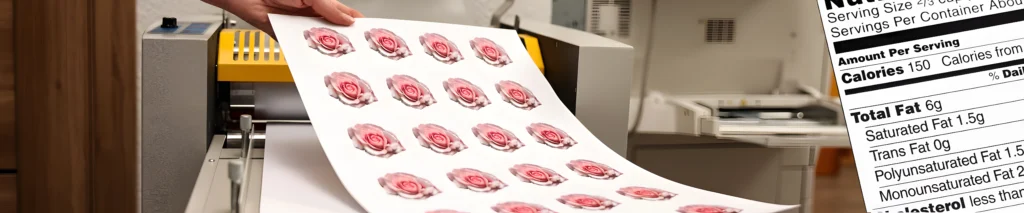 Canva printable stickers and labels design